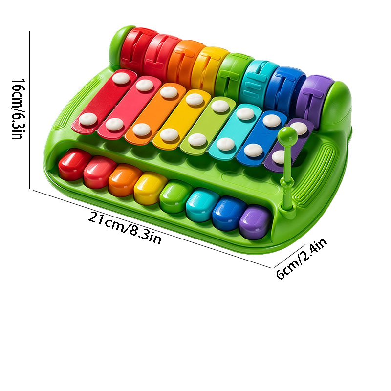 8 Note Baby Xylophone For 0-12 - Musical Instrument Harmonium recension och pris