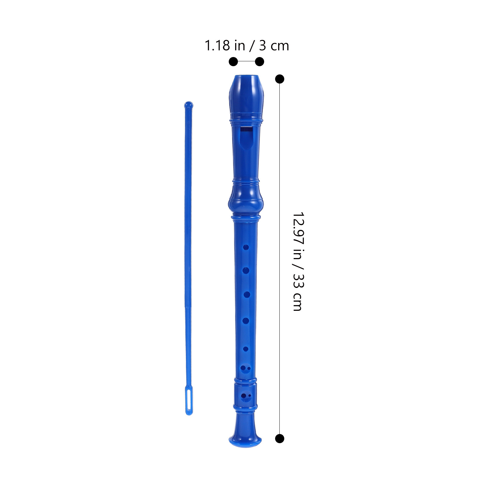 Music Instrument Plastic Flute - Soprano Recorder Plastic recension och pris