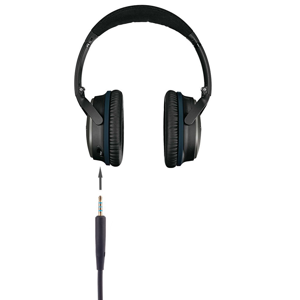 Replacement 2.5mm to 3.5mm Cab - Bose Headphone Qc45 recension och pris