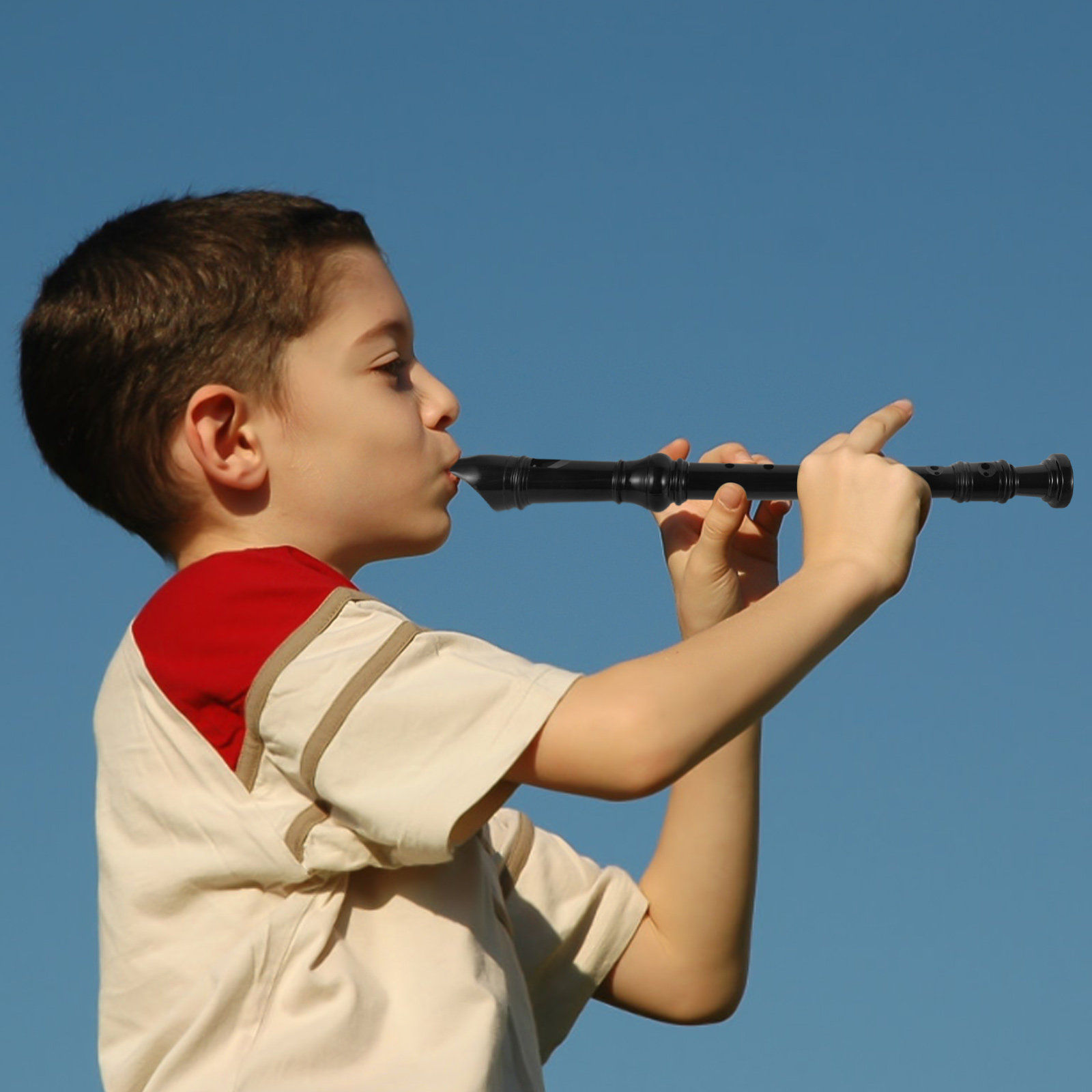 8 Hole Soprano Recorder Black  - Soprano Recorder Plastic recension och pris