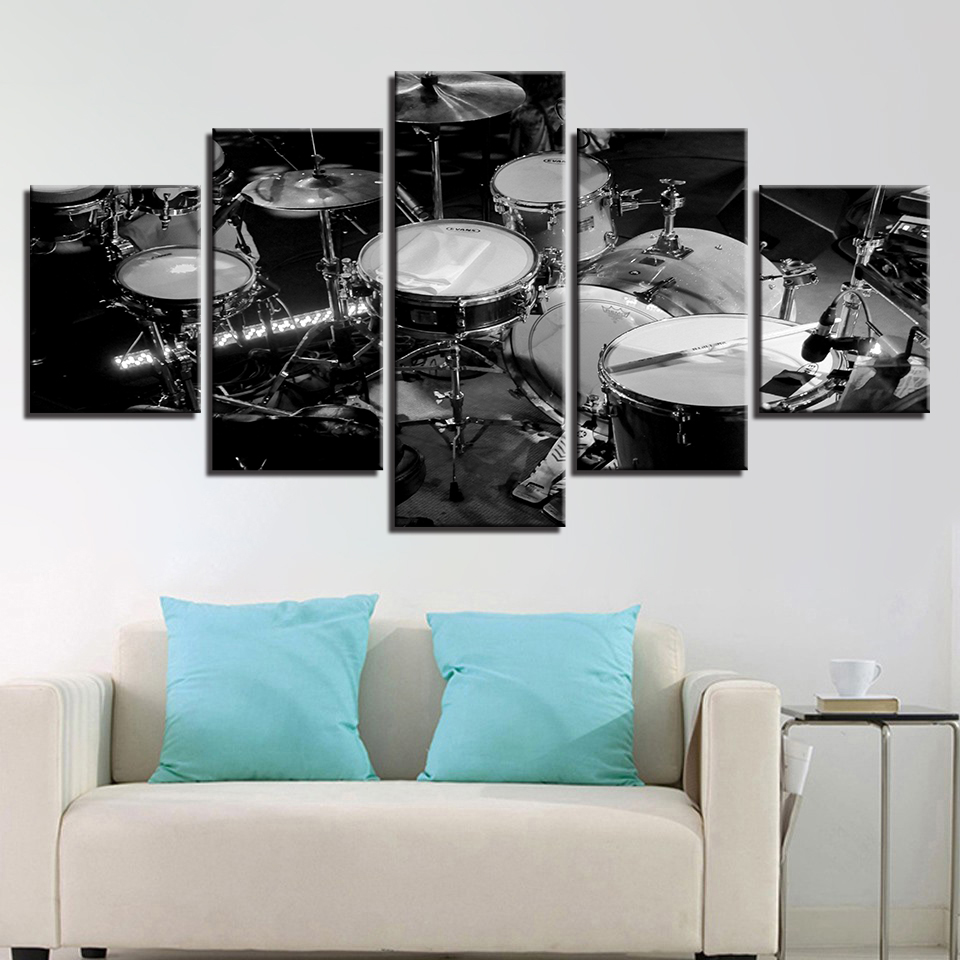 Canvas Poster Living Room HD P - Picture Of Musical Instrument recension och pris