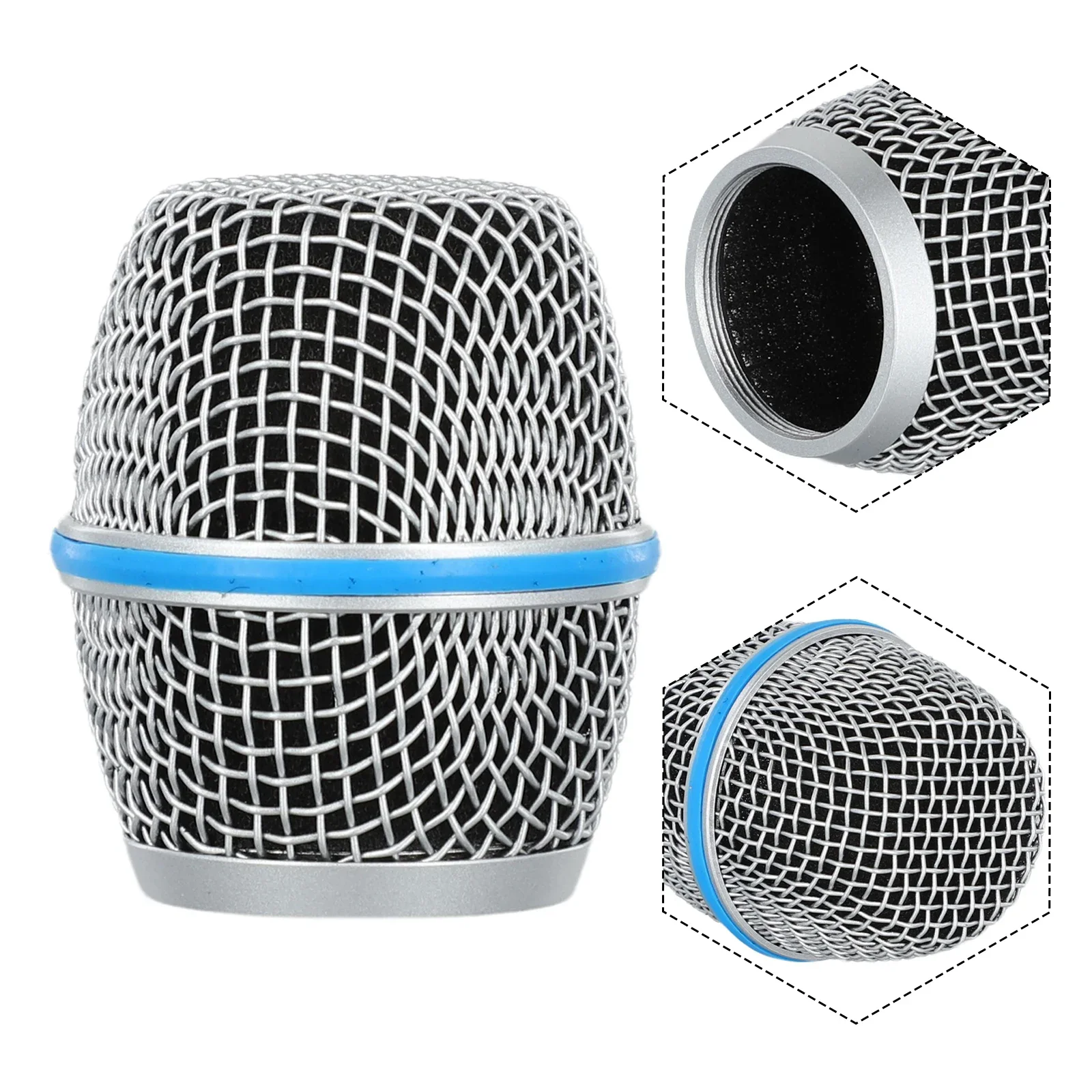 1 Pc Microphone Mesh Head Meta - Shure Mic Mv7 recension och pris