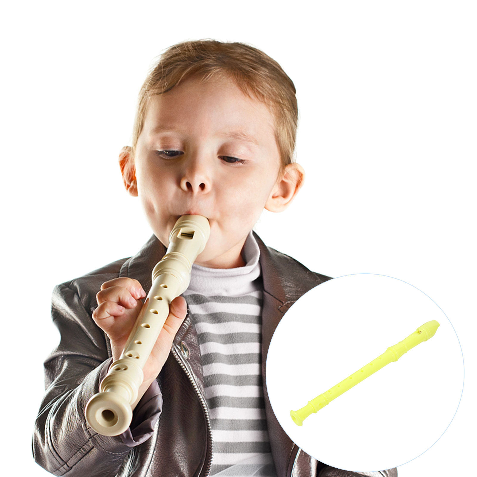 1Set Soprano Recorder 8 Hole A - Soprano Recorder Plastic recension och pris
