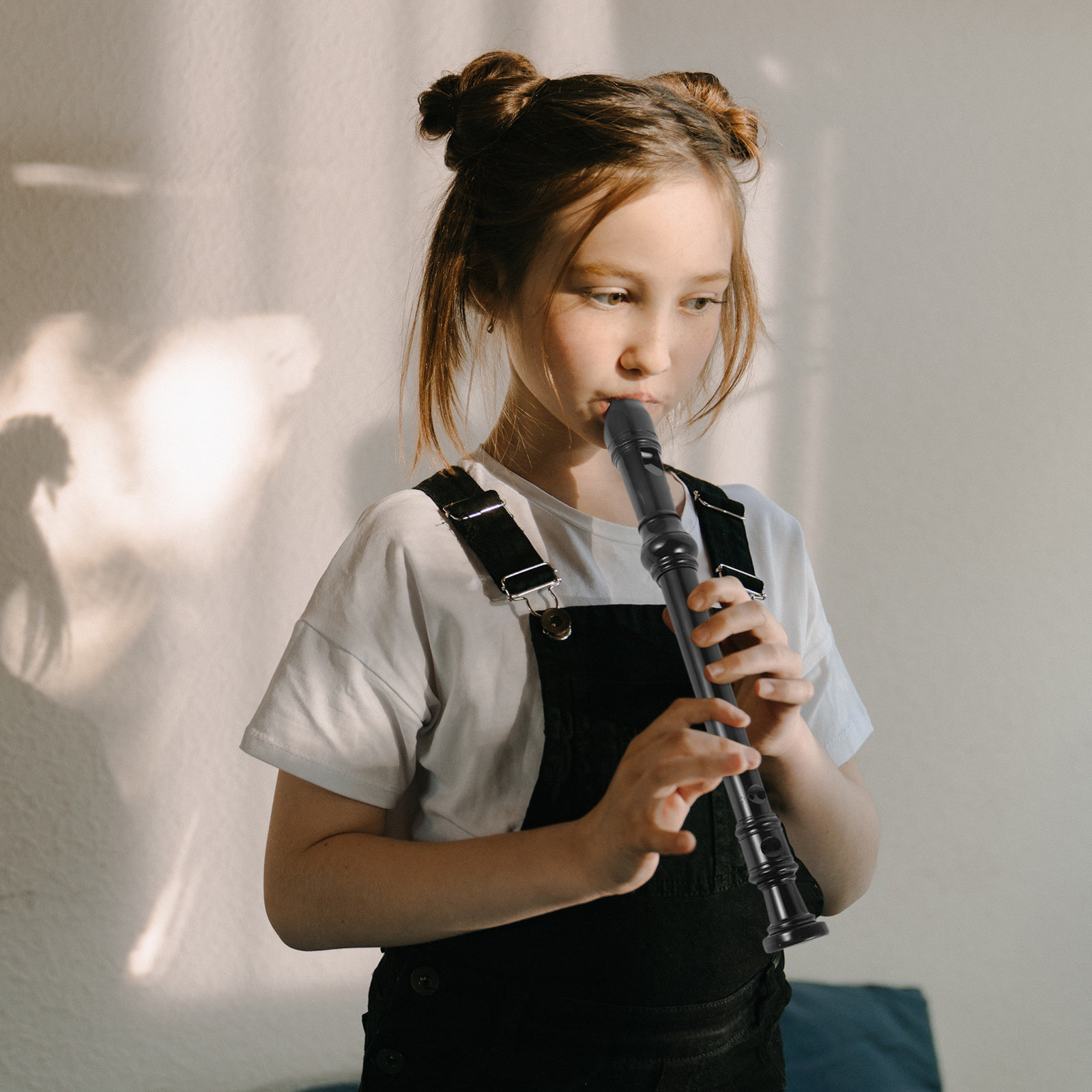 8 Hole Black Transparent Sopra - Soprano Recorder Plastic recension och pris